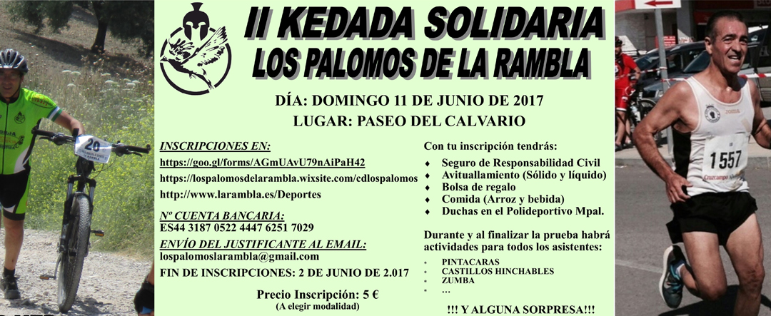 II Kedada solidaria Los Palomos de La Rambla